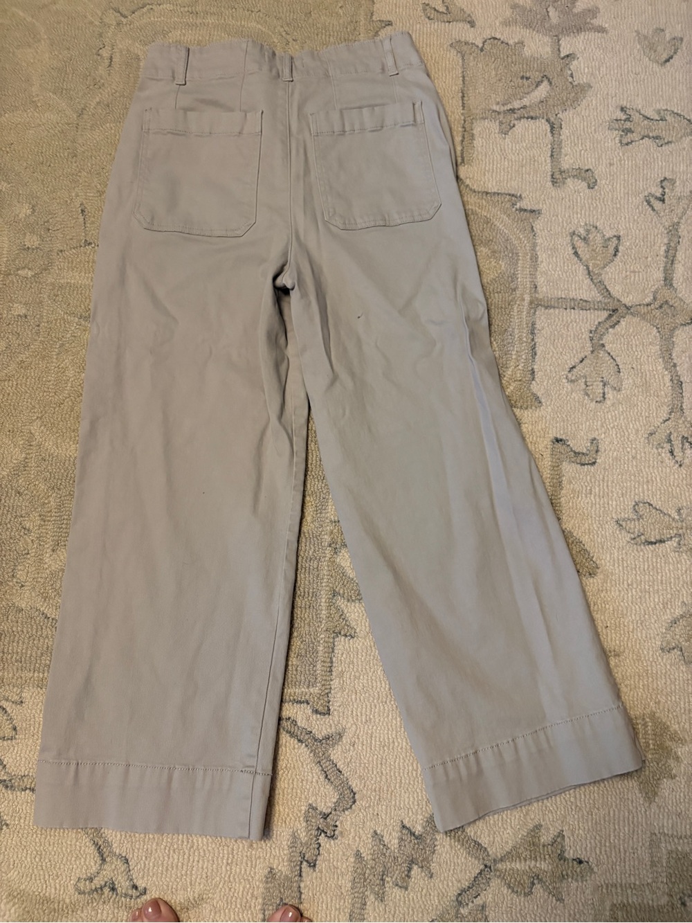 Bagatelle Tan Cropped Wide leg Chinos